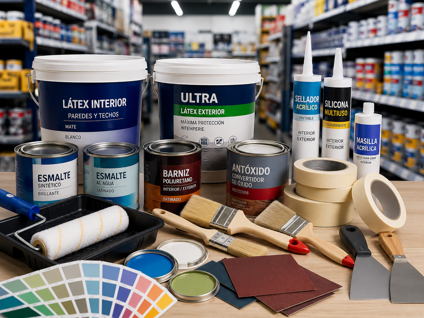 Pinturas y acabados